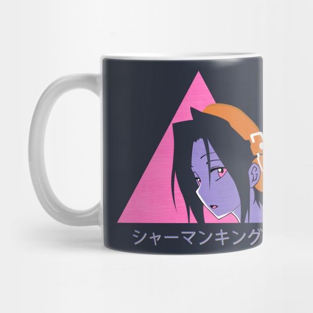 Yoh Asakura - Shaman King - Vaporwave by SirTeealot